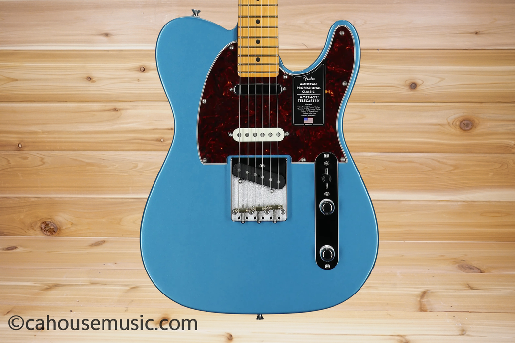 Fender American Professional Classic Hotshot Telecaster Faded Lake Placid Blue Telecaster Electric Guitar