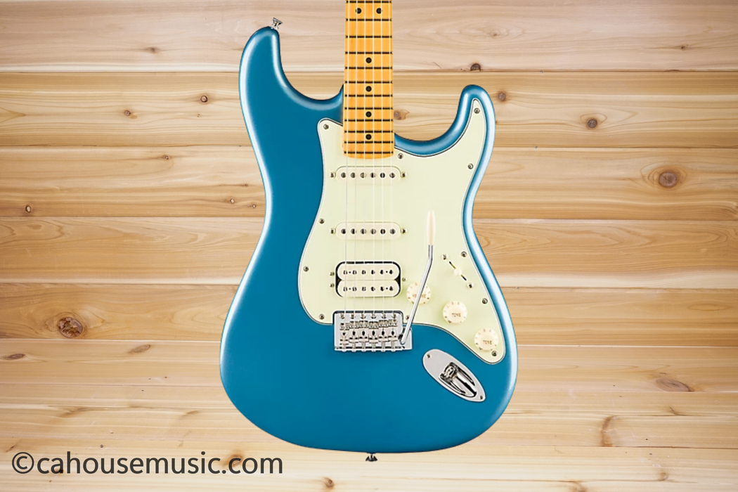 Fender American Professional Classic Stratocaster HSS Maple Faded Lake Placid Blue Electric Guitar
