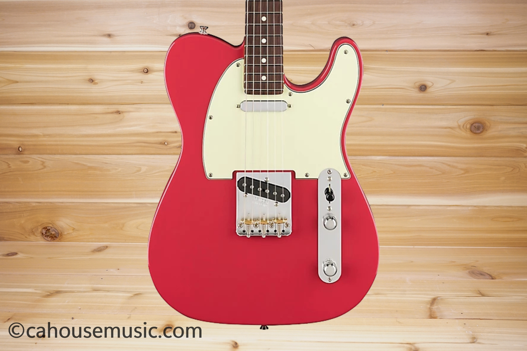Fender American Professional Classic Telecaster Rosewood Fingerboard Faded Dakota Red Electric Guitar