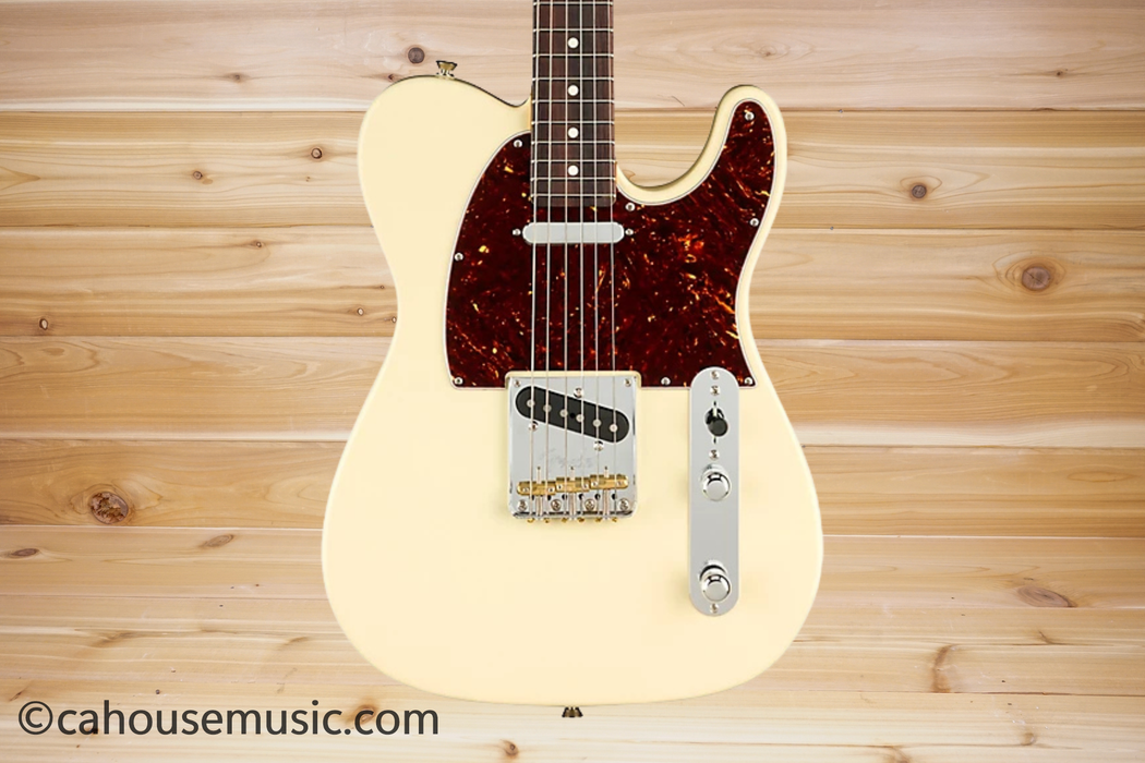 Fender American Professional II Telecaster Olympic White Telecaster Electric Guitar