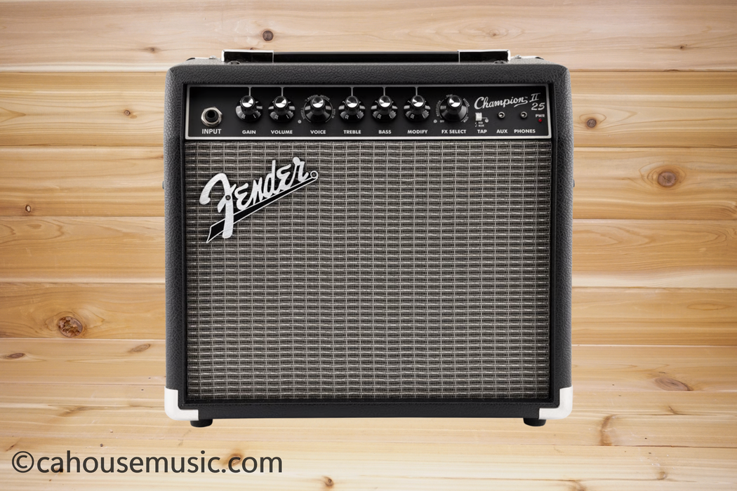 Fender Champion II 25 25W Solid State Combo Guitar Amplifier