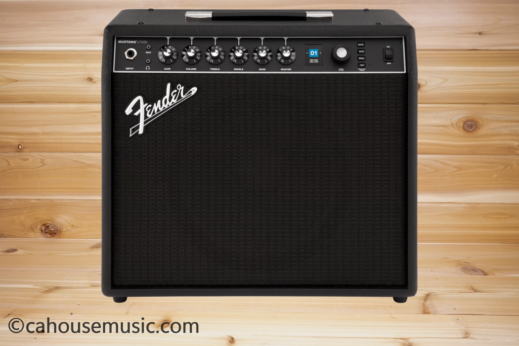Fender Mustang LTX50 50W Modeling Combo Guitar Amplifier