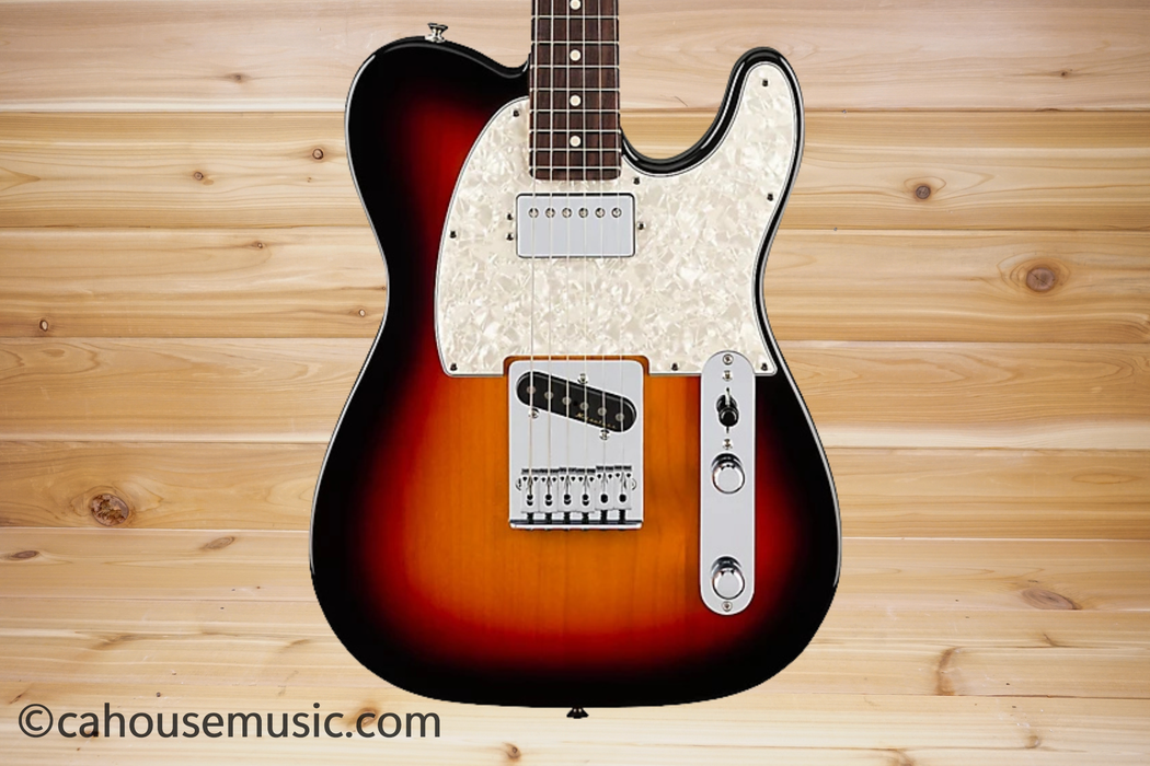 Fender Player II Modified Telecaster SH Rosewood Fingerboard 3-Tone Sunburst Telecaster Electric Guitar