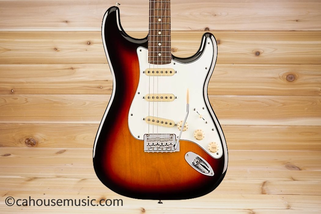Fender Player II Stratocaster Rosewood Fingerboard 3-Color Sunburst Electric Guitar