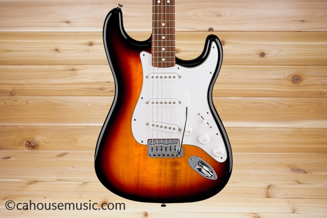 Fender Standard Stratocaster Laurel Fingerboard 3-Color Sunburst Electric Guitar