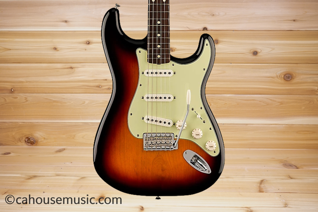 Fender Vintera II '60s Stratocaster Rosewood Fingerboard 3-Color Sunburst Electric Guitar