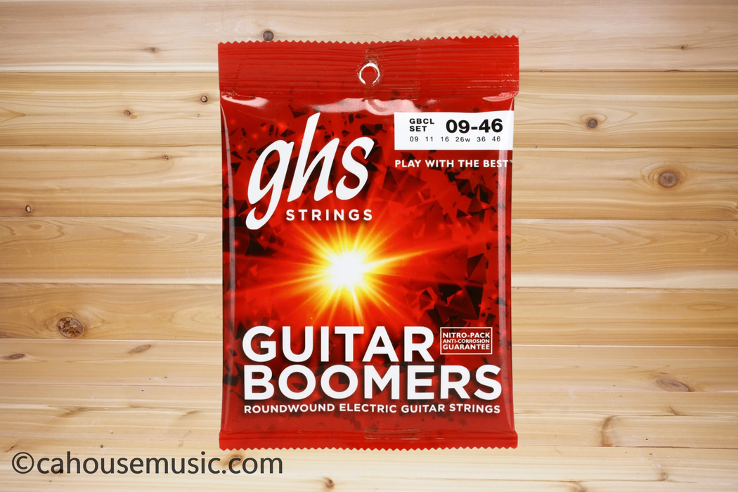 GHS Boomers GBCL Custom Light Electric Guitar Strings