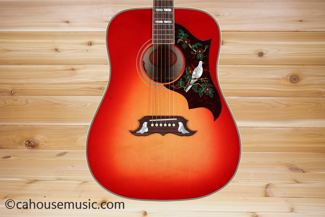 Gibson Dove Original Square Shoulder Acoustic-Electric Guitar Vintage Cherry Sunburst