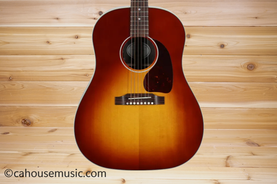 Gibson J-45 Standard Rosewood Rosewood Burst Round Shoulder Acoustic-Electric Guitar