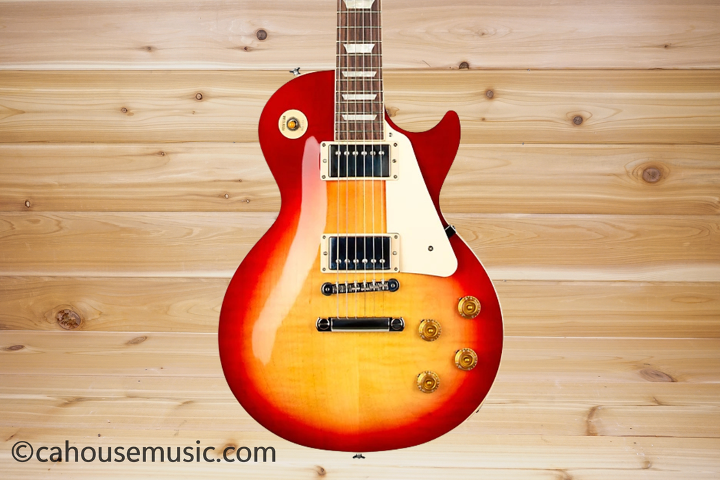Gibson Les Paul Standard 50s Figured Top 60s Cherry Les Paul Electric Guitar