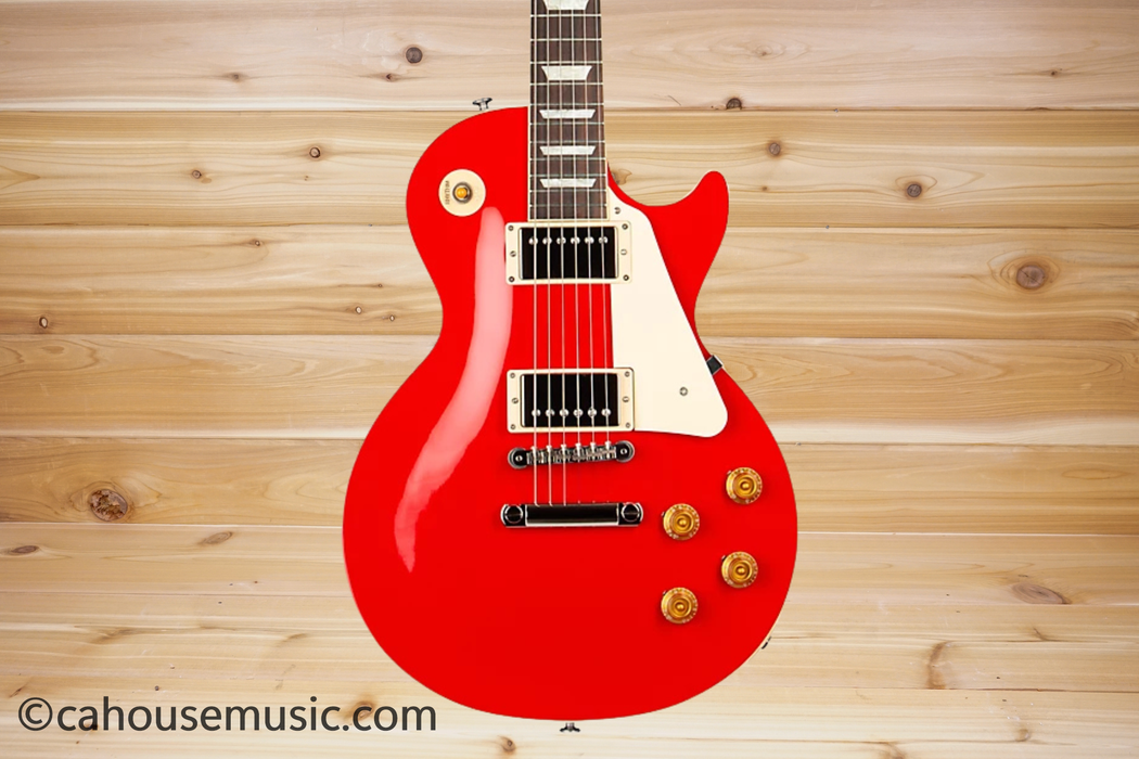 Gibson Les Paul Standard 50s Plain Top Cardinal Red Electric Guitar