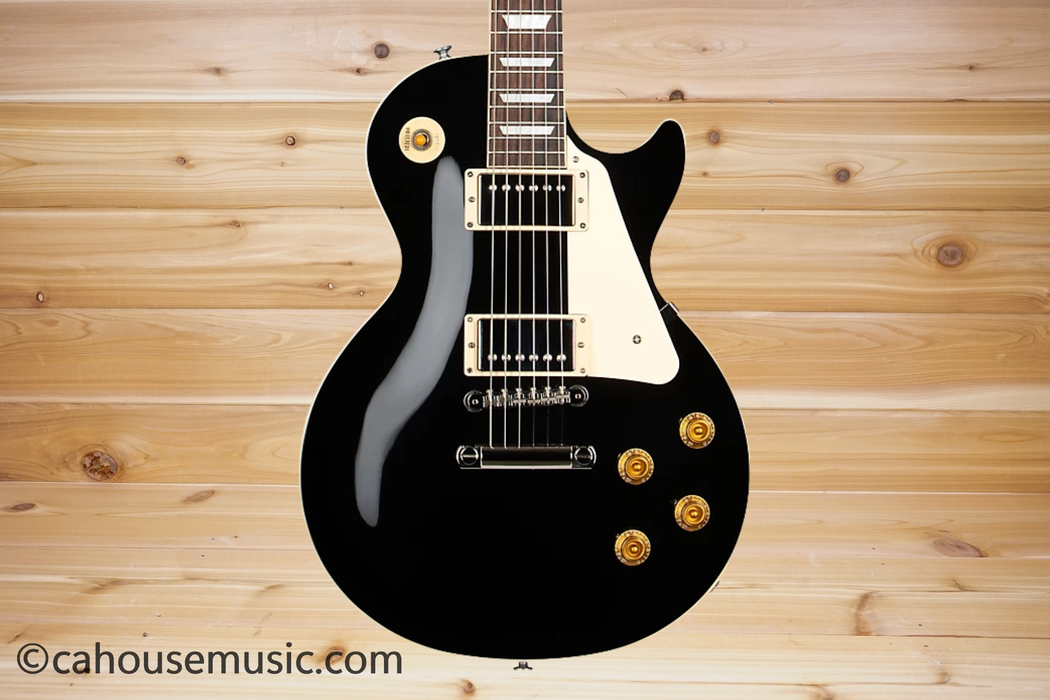 Gibson Les Paul Standard 50s Plain Top Ebony Electric Guitar