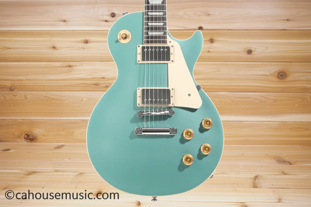 Gibson Les Paul Standard 50s Plain Top Inverness Green Electric Guitar