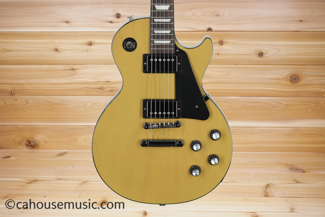 Gibson Les Paul Standard 60s Mahogany Top TV Yellow Electric Guitar