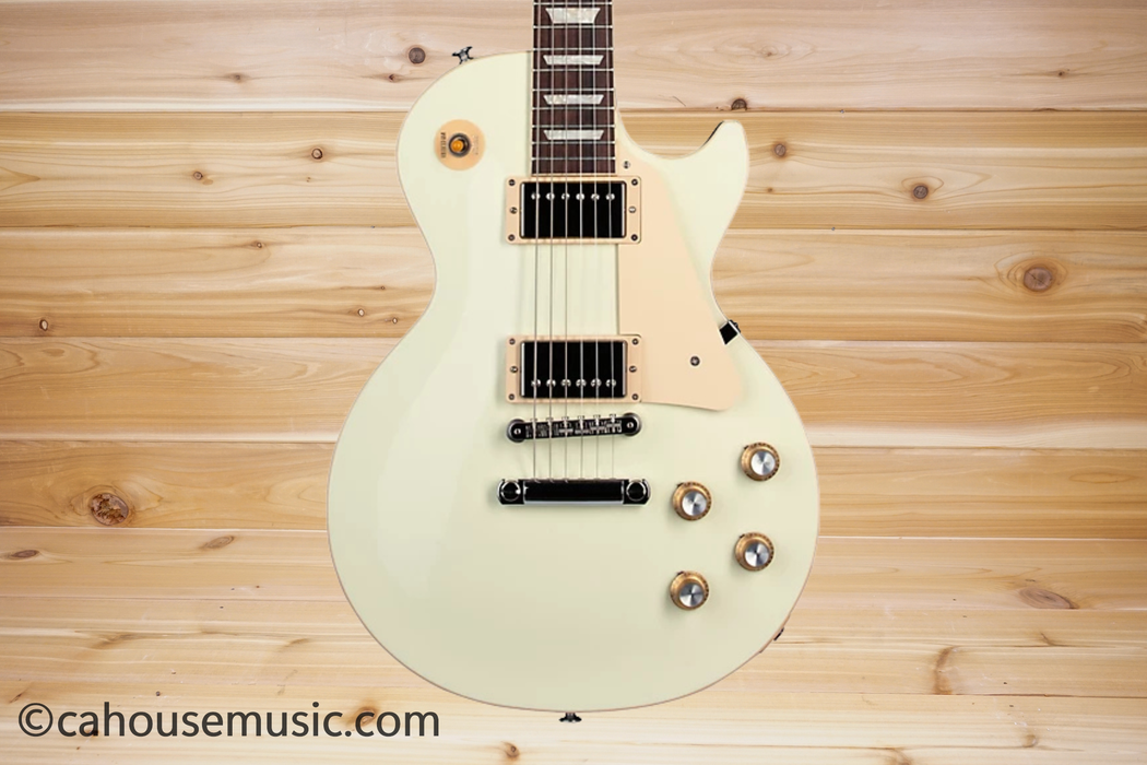 Gibson Les Paul Standard 60s Plain Top Classic White Les Paul Electric Guitar