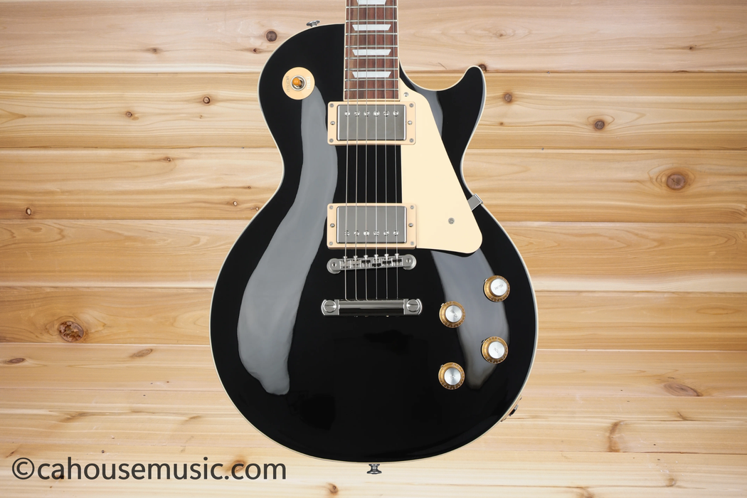 Gibson Les Paul Standard 60s Plain Top Ebony Electric Guitar