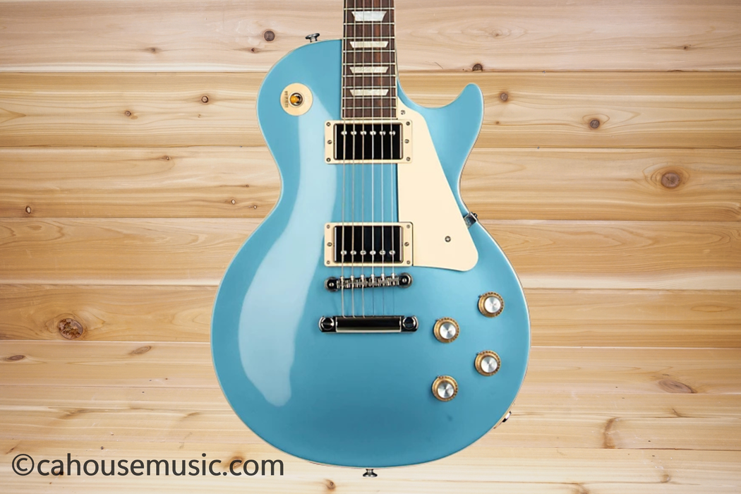 Gibson Les Paul Standard 60s Plain Top Pelham Blue Les Paul Electric Guitar