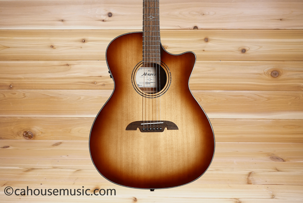 Alvarez AG60CE Artist Series Grand Auditorium Acoustic-Electric Guitar Shadow Burst