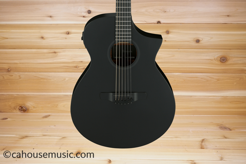 Ibanez AEWC621 Black Out Grand Concert Acoustic-Electric Guitar