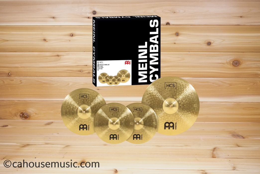 Meinl HCS Complete Cymbal Set 14" Hi-Hat / 16" Crash / 20" Ride