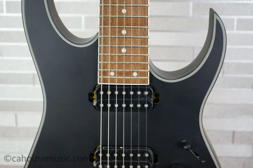 Ibanez RG7420EX-BKF Standard Electric Guitar - Black Flat (B-Stock)