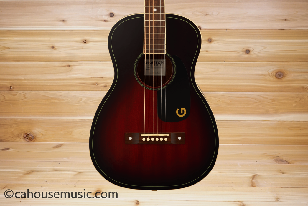 Gretsch Jim Dandy Parlor Acoustic Guitar Deep Cherry Burst