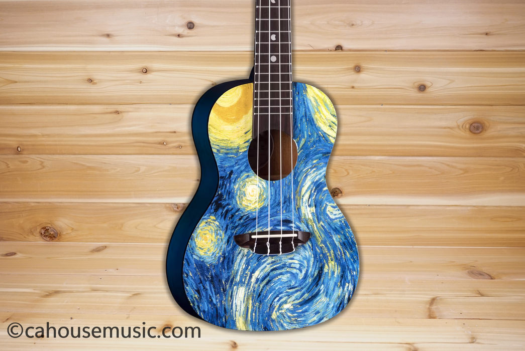Luna Uke Starry Night Concert Ukulele