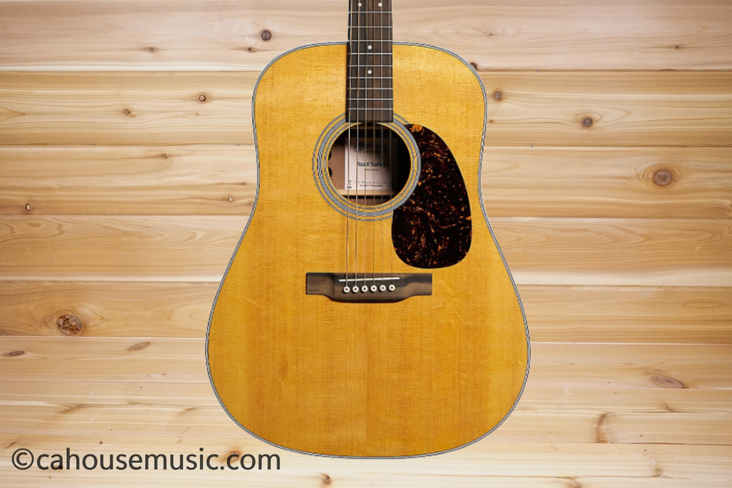 Martin D-13E Retro Walnut Dreadnought Acoustic-Electric Guitar Natural Aging Toner