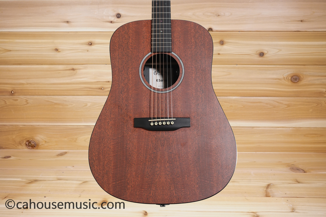 Martin D-X1E Mahogany Dreadnought Acoustic-Electric Guitar Left-Handed