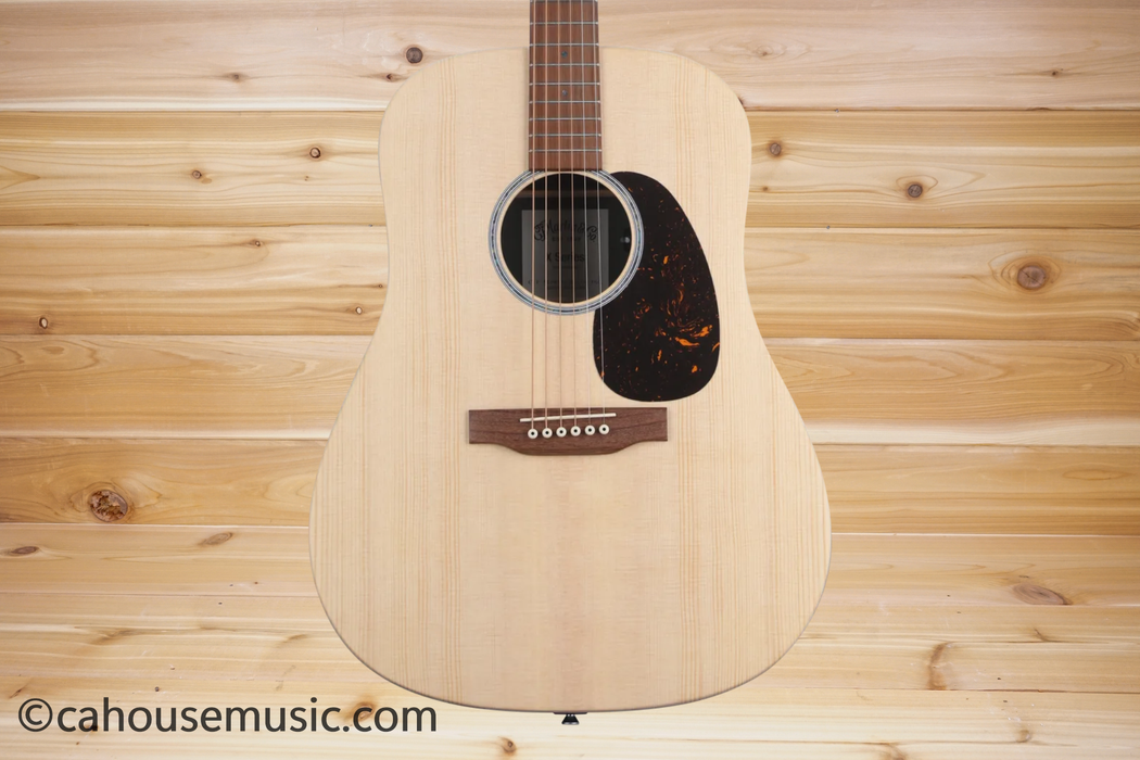 Martin D-X2E Brazilian Rosewood Pattern Dreadnought Acoustic-Electric Guitar Natural