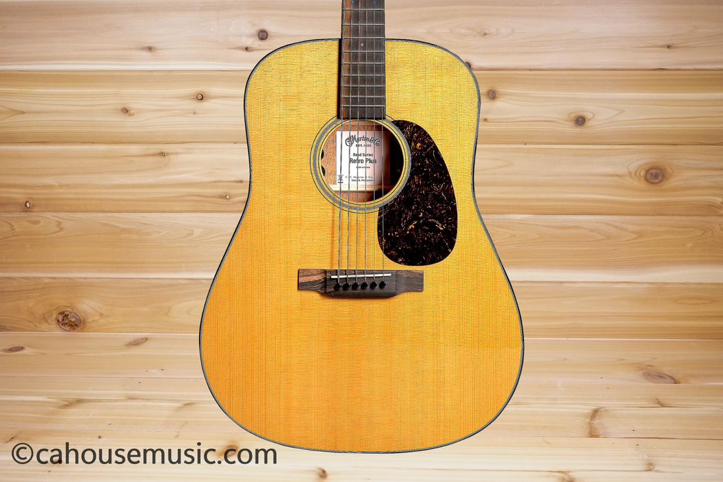 Martin DE Retro Plus Mahogany Dreadnought Acoustic-Electric Guitar