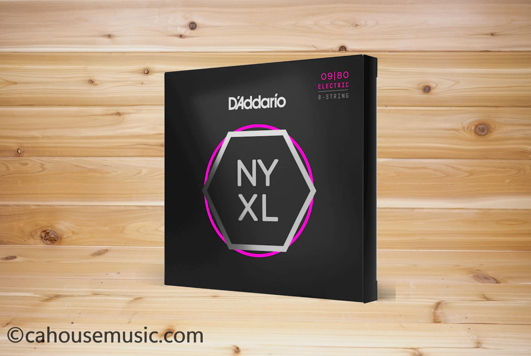 D'Addario NYXL0980 Nickel Wound 8-String Electric Guitar Strings