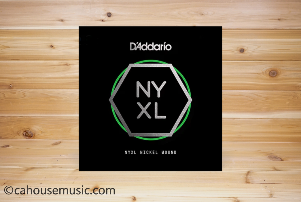 D'Addario NYXL Nickel Wound Electric Guitar Single String .024