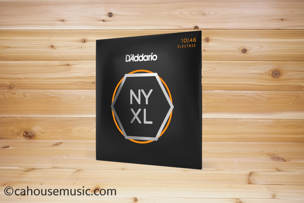 D'Addario NYXL1046 Nickel Wound Electric Guitar Strings Regular Light 10-46