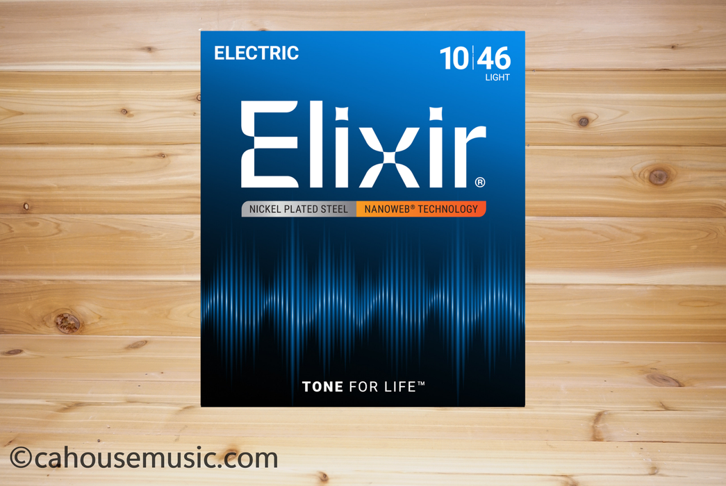 Elixir Nanoweb Electric Guitar Strings Medium .011-.049