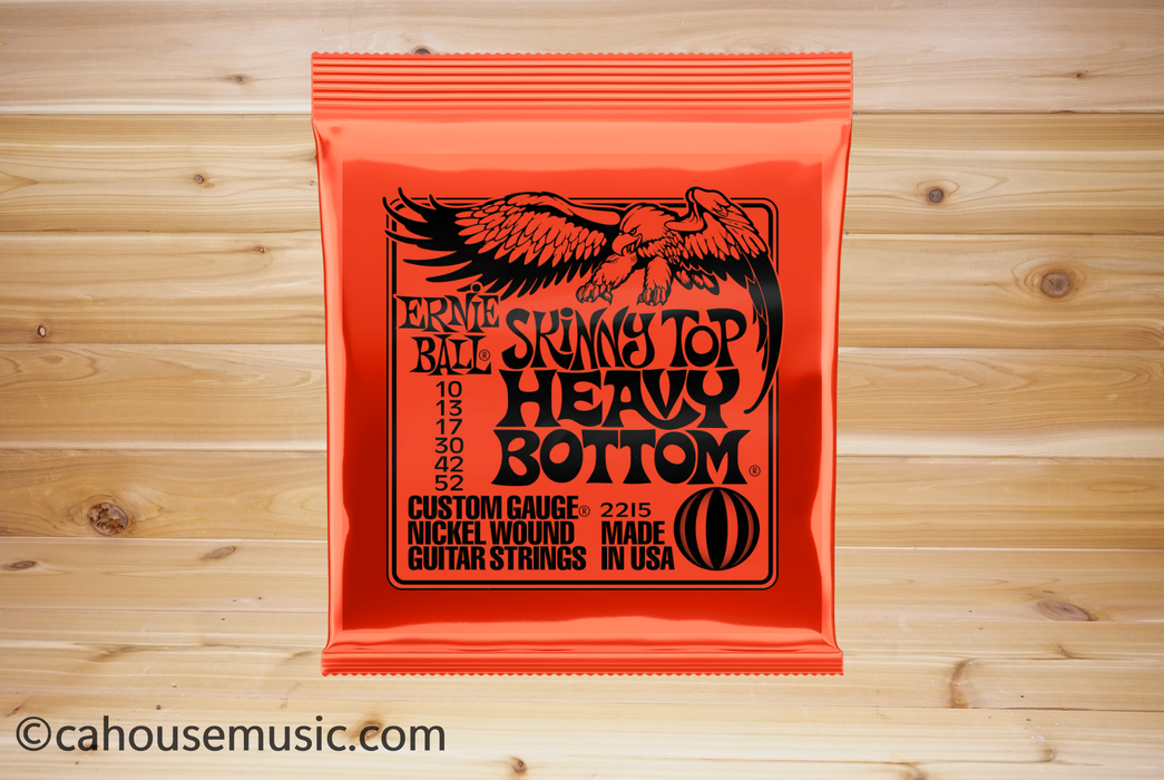 Ernie Ball Skinny Top Heavy Bottom Slinky Nickel Wound Electric Guitar Strings