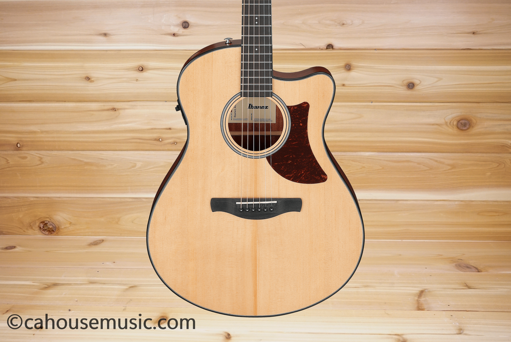 Ibanez AAM50CE Advanced Acoustic Auditorium Acoustic-Electric Guitar Open Pore Natural