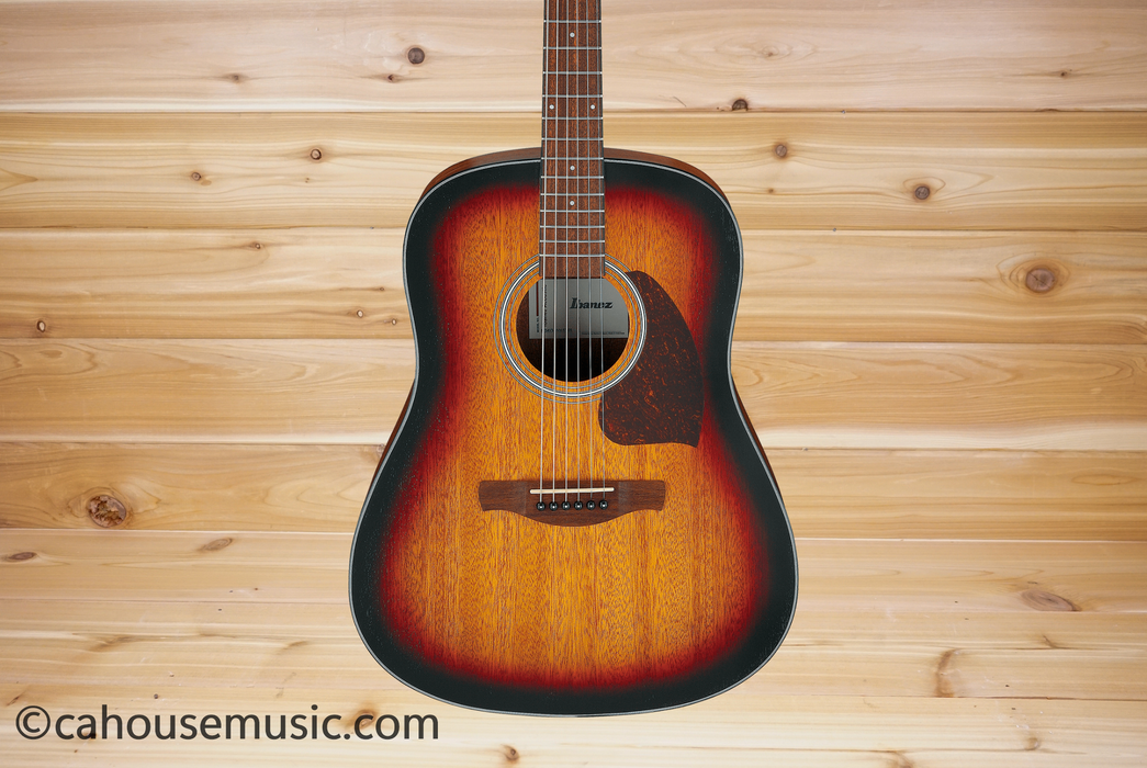 Ibanez PF54 Open Pore Vintage Sunburst Dreadnought Acoustic Guitar