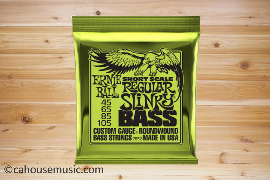 Ernie Ball Regular Slinky Nickel Wound Short Scale Bass Strings