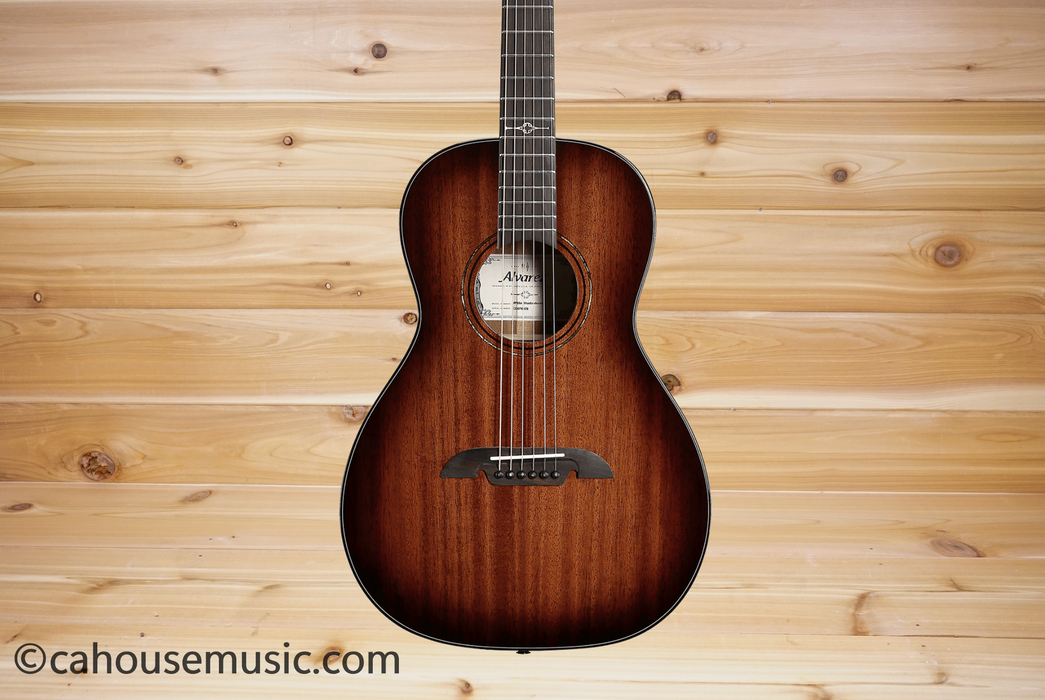 Alvarez MP66e Masterworks Parlor Acoustic-Electric Guitar Shadowburst