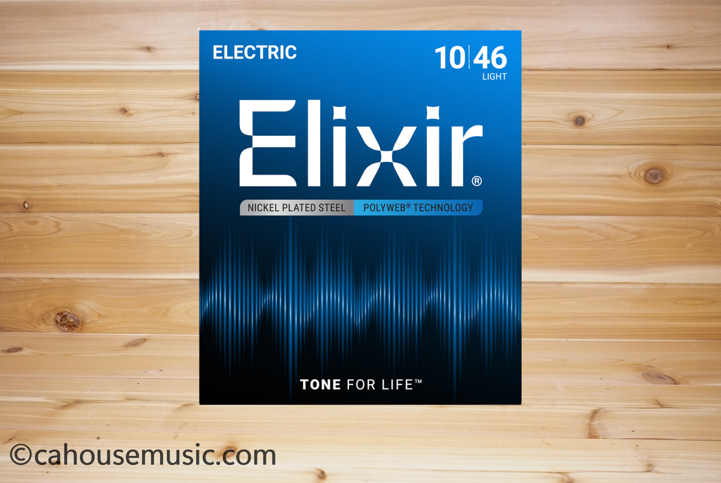 Elixir 12000 Polyweb Electric Guitar Strings Super Light
