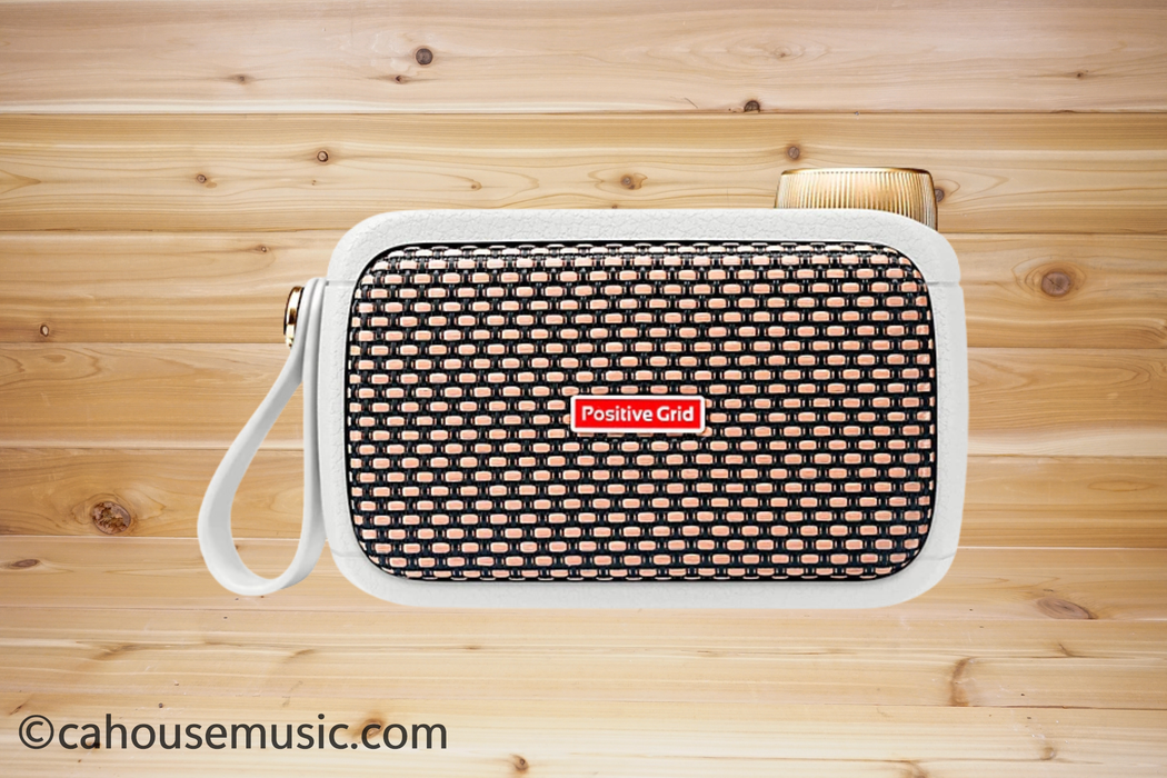 Positive Grid Spark GO Mini Guitar Amplifier - Pearl