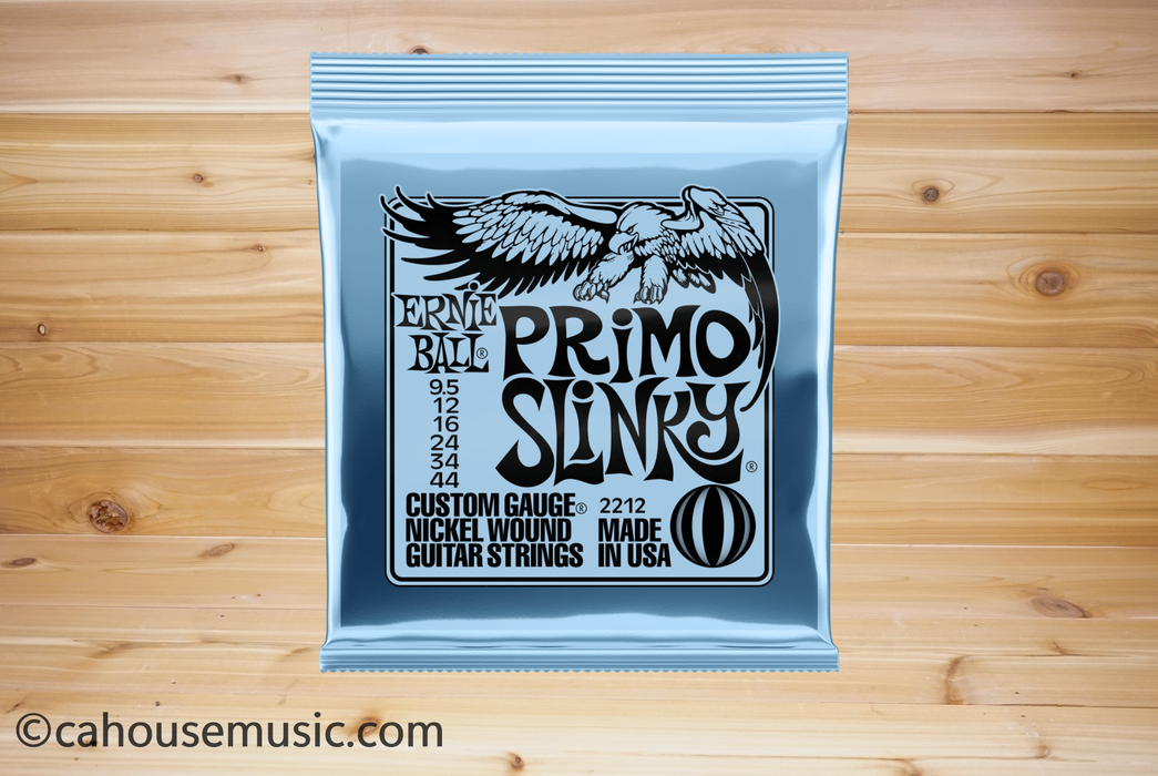 Ernie Ball Primo Slinky Nickel Wound Electric Guitar Strings - 9.5-44 Gauge