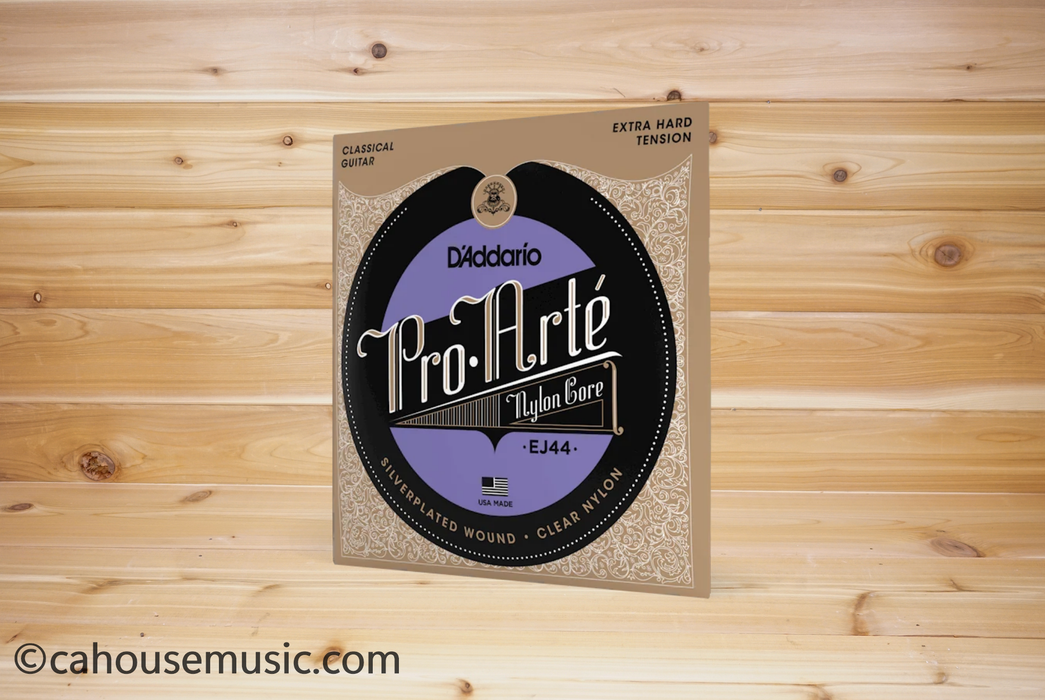 D'Addario EJ44 Pro-Arté Classical Guitar Strings, Extra Hard Tension