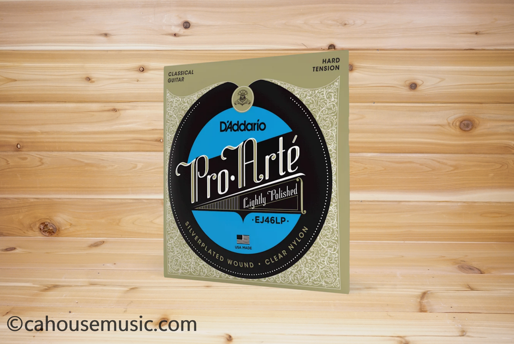 D'Addario EJ46LP Pro-Arté Lightly Polished Composite Classical Guitar Strings