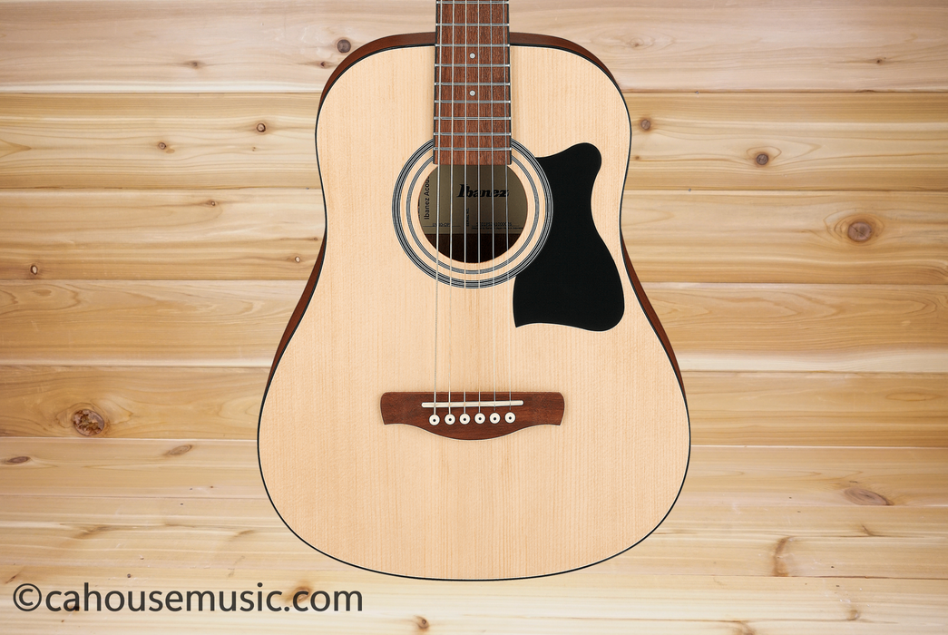Ibanez IJV30 Quick Start JamPack 3/4 Dreadnought Acoustic Guitar Open Pore Natural