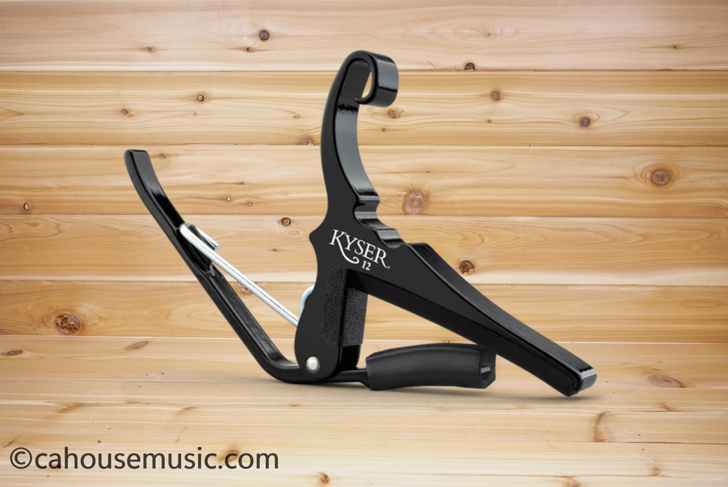 Kyser Quick-Change 12-String Guitar Capo Black