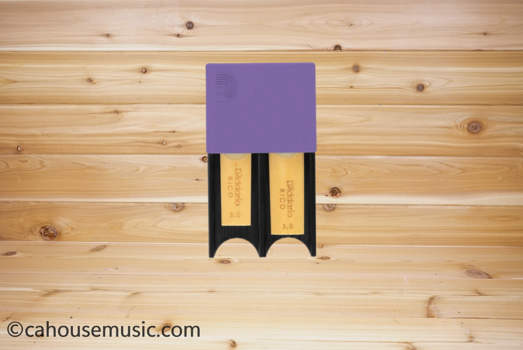 D'Addario Small Reed Guard - Clarinet/Alto Sax, Purple