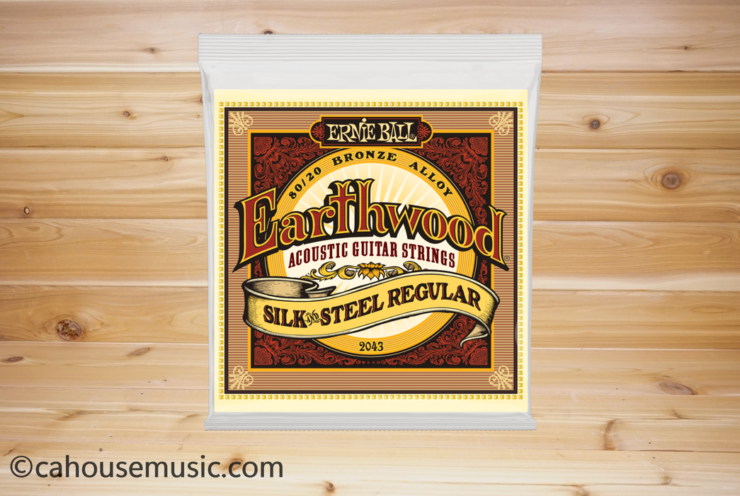 Ernie Ball Earthwood Silk & Steel Regular Acoustic Guitar Strings