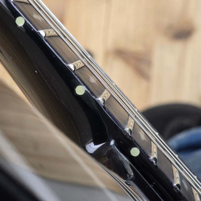Schecter Synyster Gates Custom-S Electric Guitar Gloss Black with Silver Pinstripes B-Stock